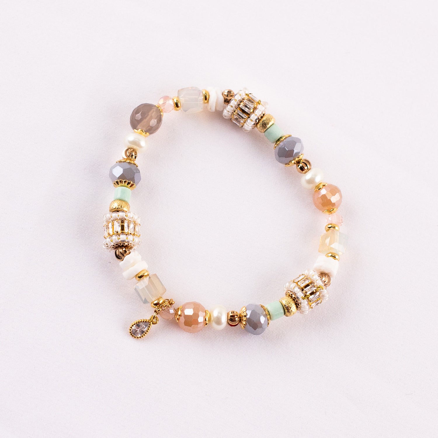 Beach Sunrise Beaded Bracelet