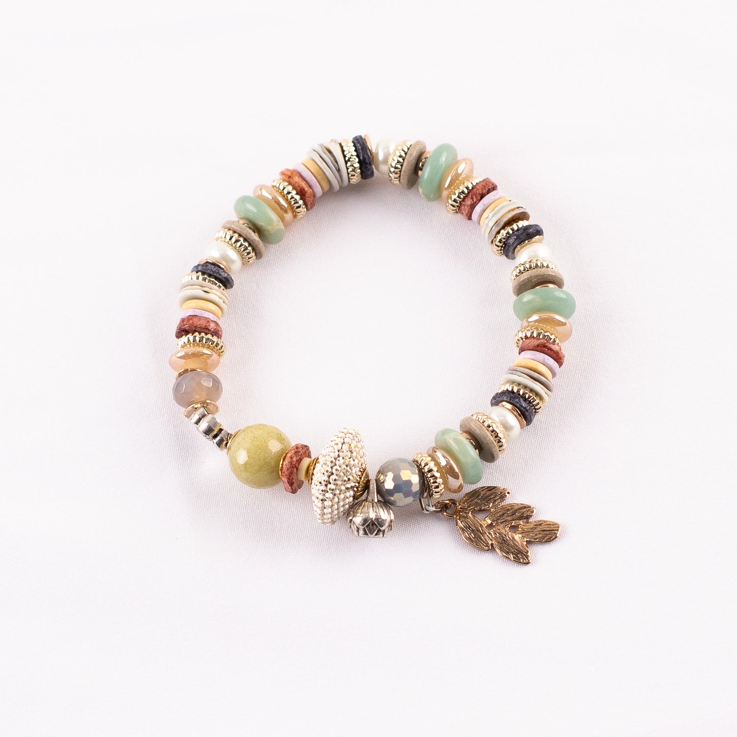 Forest Beaded Bracelet