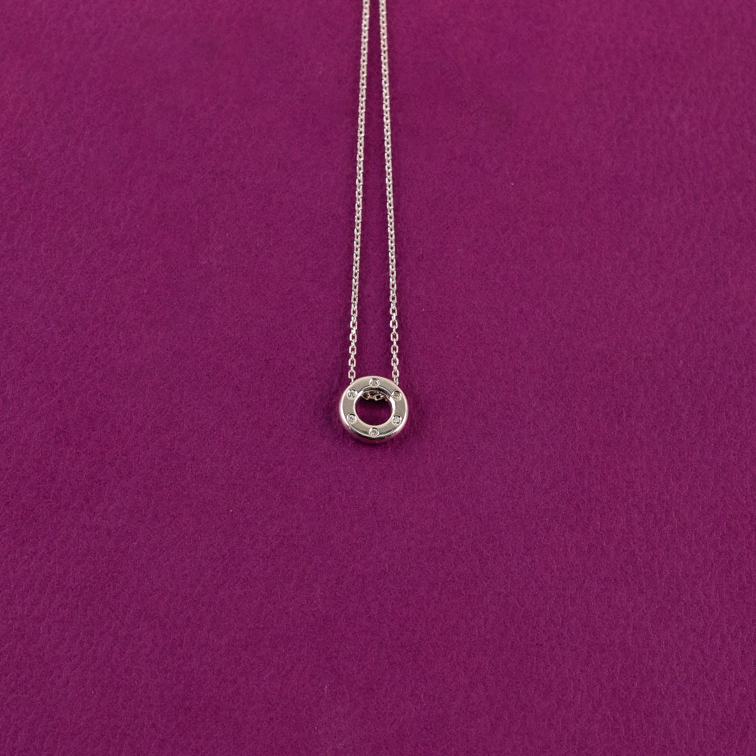 Silver 925 - Glistening Orbit Necklace