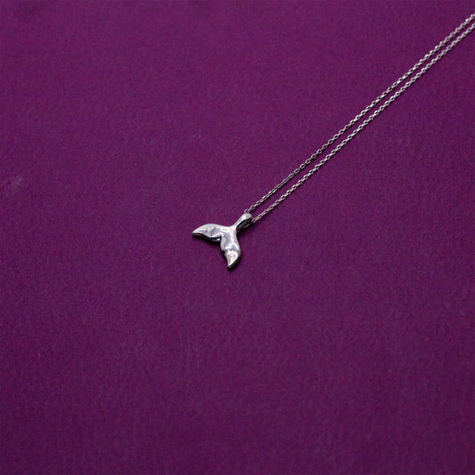 Silver 925 - Whale Tale Necklace