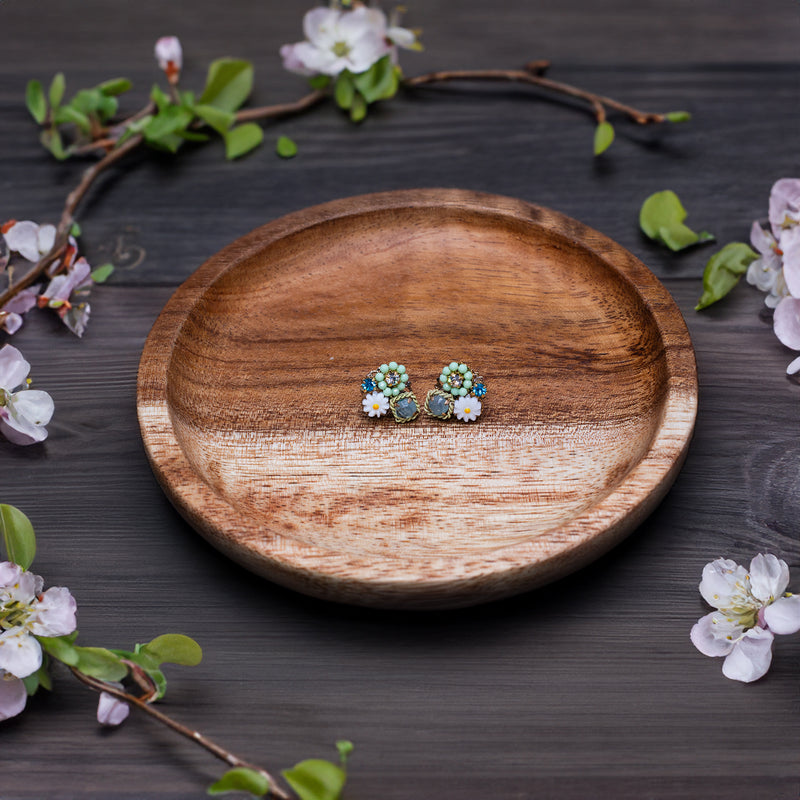 Bejewled Bouquet Earrings