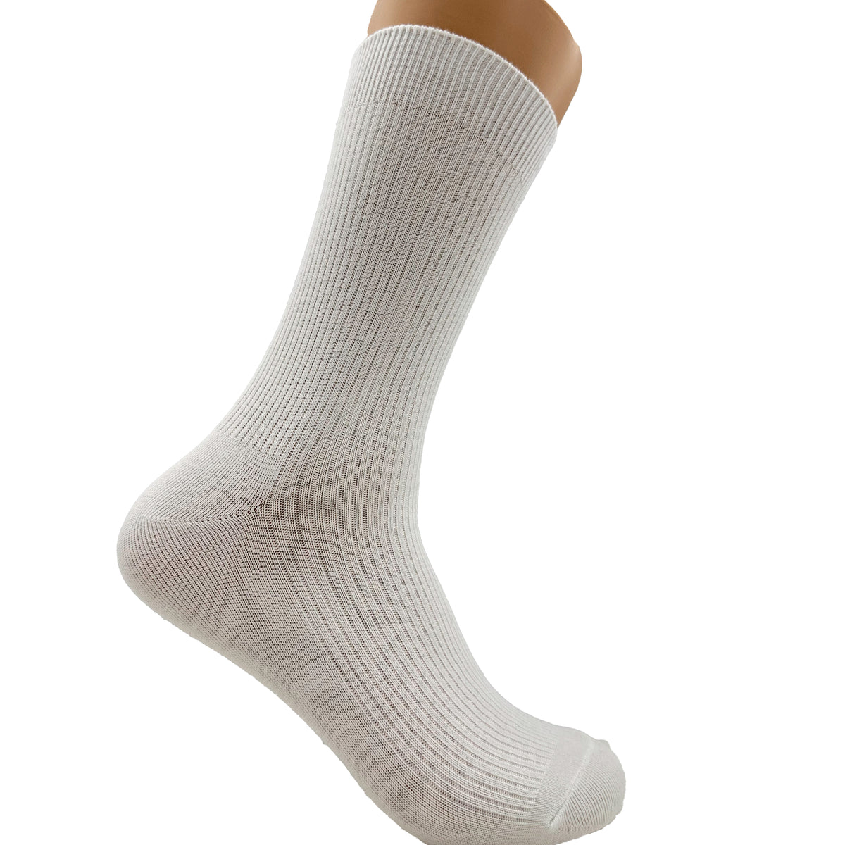 Slim Ribbed Crew Socks | Men’s Calf
