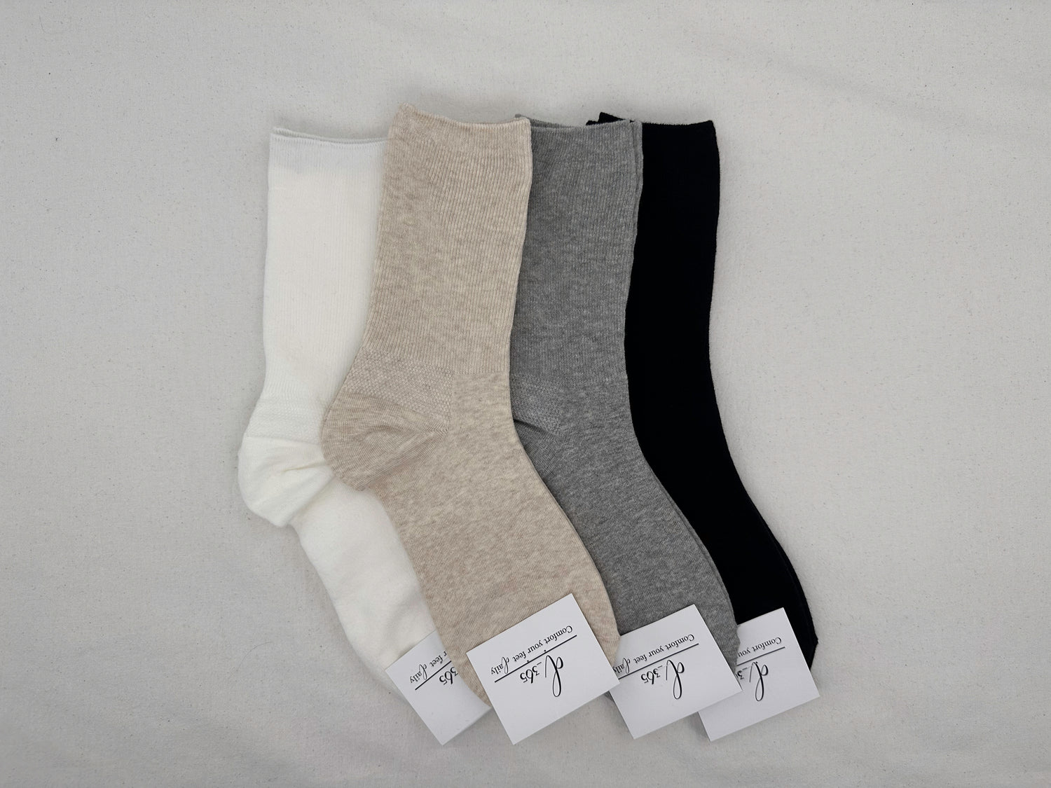 Loose Fit Ribbed Socks | Women’s Half Calf